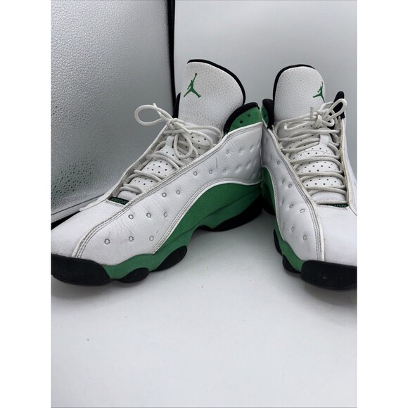 Jordan 13 Retro Lucky Green Sneakers DB6537-113 Men’s Size 11 - Picture 11 of 16